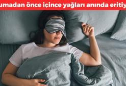 Uyurken yağları cayır cayır yakıyor! Uyumadan 2 saat önce 1 bardak içmek yetiyor, yağları şıpır şıpır eritiyor