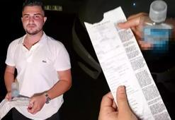 Ağız gargarası kullanan sürücünün ehliyetine 6 ay el konuldu