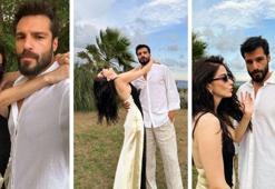 Özge Gürel ve Serkan Çayoğlu'ndan evlilik yıl dönümü kutlaması! 'İkinci yılın dibini sıyırdık'