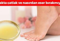 Topuk çatlaklarını yumuşacık yapıyor! Nasırın, mantarın ve ölü derilerin kökünü kazıyor, pamuk gibi ayakların sırrı ondaymış!