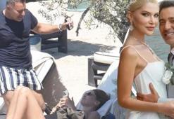 Plaj dansıyla eşine şov yaptı: Mustafa Sandal ve Melis Sütşurup'un romantik anları!