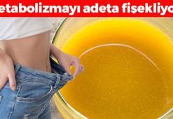 Metabolizma hızını yüzde 100'e çıkartıyor! 1 bardağı bel, basen ve simit bölgesindeki yağları şıpır şıpır eritiyor, iğne ipliğe çeviriyor!