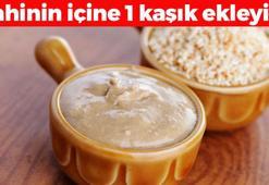 Tahinin içine kaşık kaşık ekleyin! Kemikleri beton gibi yapıyor, kolesterolü damardan silip atıyor! Şişkinliğin kökünü kurutuyor, doğanın demir kralı