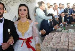 Aşiret düğününde takı yarışı! Kuyumcu dükkanından çok daha fazlası