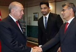 Cumhurbaşkanı Erdoğan, sporcular ve askerleri kabul etti