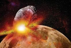 Çarpan dev astroit eksenini kaydırmış