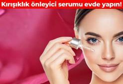 Kırışıklık önleyici cilt bakım serumu! İçine E vitamini ekleyin: İnce kırışıklıkları silip süpürüyor, cildi 5 yaş gençleştiriyor