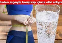 1 ayda 10 kilo verdiren yöntem! Maden suyuyla karıştırınca etkisi artıyor: Bölgesel zayıflatıyor, metabolizma hızını yüzde 200 artırıyor, yağları eritiyor