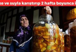Sirke ve suyla karıştırıp için! 2 hafta boyunca içince kolesterolü damardan kazıyor, safra kesesi ve karaciğeri temizliyor