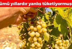 Meğer üzümü yıllardır yanlış tüketiyormuşuz! Böyle yiyince etkisi 10 kat artıyor, kalbi destekleyip damarları yağ çözücü gibi açıyor!