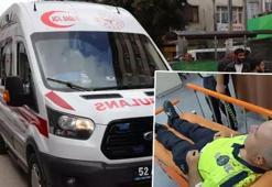 Torununa ceza yazan polisi sandalyeyle yaraladı! Dede ile torunu gözaltına alındı