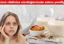 Kuru yemişini yiyin sütünü cildinize sürün! Cildi kar gibi beyazlatıyor: Kolajen üretimini hızlandırıp kırışıklıkları santim santim açıyor