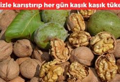 Cevizle karıştırınca şişkinlikte eser bırakmıyor! 1 kaşığı bile yetiyor, bağırsakları çalıştırıp şişkinliğin kökünü kurutuyor, kaşık kaşık yiyenler 10 yıl hasta olmuyor