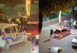 Drift yapan baba ve oğul polis ekiplerine silah çekip tehdit ettiler: Seni yazdım