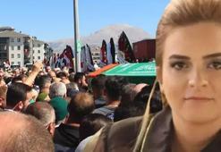 Attan düşerek hayatını kaybeden belediye başkanının kızı son yolculuğuna uğurlandı