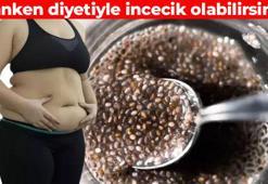 Manken diyeti olarak da biliniyor! Tartıya çıkınca mutlu eden karışım: İçine chia ve keten tohumu ekleyin, bir kaşığı yağları mıknatıs gibi çekiyor
