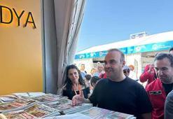 Bakan Kacır'dan TEKNOFEST'te Demirören Medya standına ziyaret