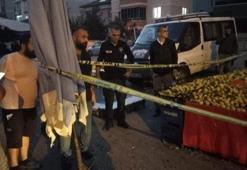 Pazara kadın kılığında gelip, pazarcıyı tabancayla vurdu