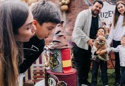 Eser ve Berfu Yenenler çiftinden oğulları Kuzey'e Harry Potter temalı doğum günü!