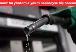 Benzin masrafını unutun! Arabanız bu yöntemle yakıtı neredeyse hiç harcamıyor