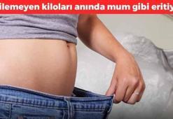 İnatçı yağları anında yakıyor! Simit bölgesini eritiyor, tüm şişkinliği atıyor, aç kalmadan zayıflatıyor
