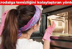 Mikrodalgaya yapışan yağı kazıyıp atıyor! 5 dakikada temizlik: Suyla karıştırmanız yetiyor