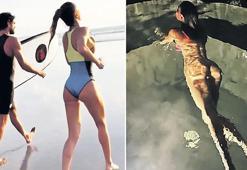 Sevgilisine poz verdi