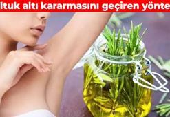 Koltuk altı kararmasını silip süpürüyor! Koyu lekeleri santim santim açıyor: Kar gibi beyazlatıyor