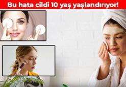 Cildi 10 yaş yaşlandırıyor! Sakın bunu yapmayın: Yüzünüzü delik deşik ediyor