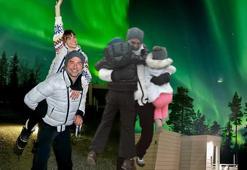 Engin Altan Düzyatan ve Neslişah Alkoçlar'ın kuzey ışıkları altında muhteşem tatili!