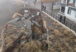Ankara'da toprak kayması! 10 katlı bina boşaltıldı