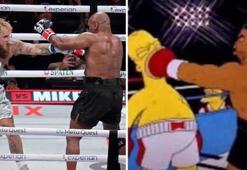 Simpsonlar bunu da mı bildi? Tyson-Paul maçı 'kahin dizi'de!