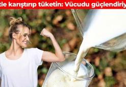 Sütle karıştırıp tüketin! Kalsiyum, magnezyum ve potasyum zengini: Vücudu çelik gibi güçlendiriyor