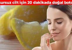 Kusursuz bir cilt için uygulayın! 20 dakikada doğal botoks etkisi: Ölü hücreleri kazıyıp atıyor
