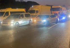 Esenyurt TEM'de tanker kazası! Trafik durma noktasına geldi