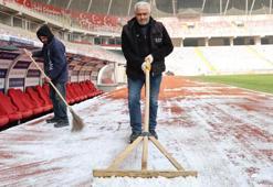 Sivas 4 Eylül Stadı'nın son hali! Galatasaray maçına hazır