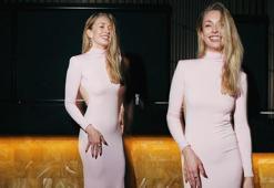 Yasemin Allen, sade tarzıyla gecenin yıldızı oldu