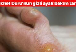 Nükhet Duru'nun ayak bakım tüyosu! Nasırın, mantarın ve egzamanın kökünü kurutuyor! 5 dakikada bebek gibi yumuşak ayaklara kavuşturuyor