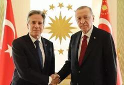Cumhurbaşkanı Erdoğan, ABD Dışişleri Bakanı Blinken'ı kabul etti