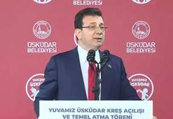 İBB Başkanı İmamoğlu'ndan kreş açıklaması