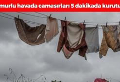 Yağmurlu havada çamaşırları kurutmanın sırrı! 5 dakika içerisinde etki ediyor: Kurumayan çamaşır derdine son veren yöntem
