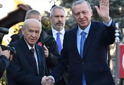 Cumhurbaşkanı Erdoğan - MHP lideri Bahçeli görüşmesi sona erdi