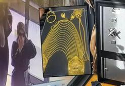 15 bin lira aidat ödenen lüks sitede şoke eden vurgun!  Kameraya  yansıdı