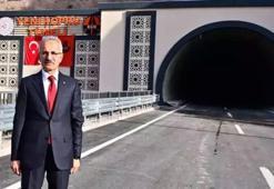 Seyahat süresi 18 dakika kısaldı! Yeni tünel trafiğe açıldı