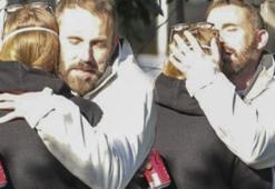 Evinin bulunduğu mahalle küle döndü! Ben Affleck yaşadığı üzüntüyü kızının kollarında unuttu