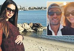 8 aylık hamile olan Melisa doğum için geri sayıma başladı