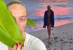 Gülcan Arslan'dan Bali'yi kasıp kavuran bikinili pozlar!