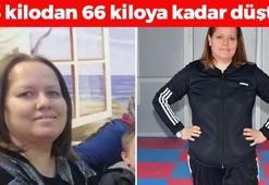 41 yaşındaki kadın 27 kilo verdi! 93 kilodan 66'ya düştü: Mum gibi erimenin sırrı meğer gözümüzün önündeymiş