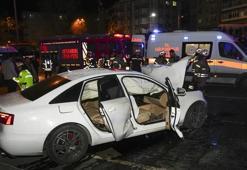 Esenler'de zincirleme trafik kazası: 1 kişi öldü, 9 kişi yaralandı