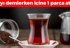 Çay demlerken 1 parça atmak yetiyor! Yemekten hemen sonra içince kan şekerini terazi gibi dengeliyor, doğal mide koruyucu!
